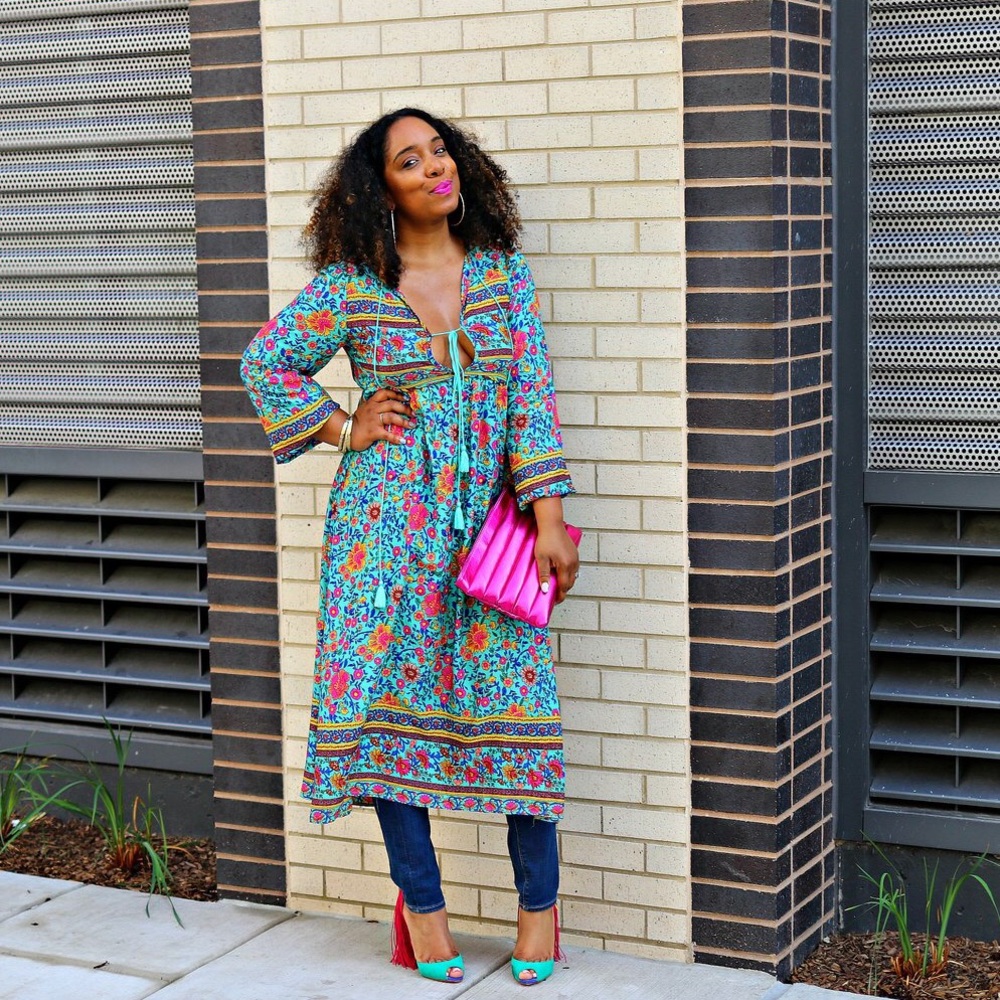 Floral Boho Dress
